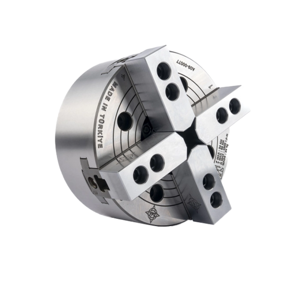 МЕХАНИЗИРОВАННЫЕ ПАТРОНЫ С ОТКРЫТЫМ ЦЕНТРОМ С ЧЕТЫРЬМЯ НОЖКАМИ СТАНДАРТНЫЙМОДЕЛЬ 